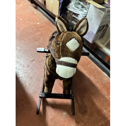 134 - CHILD'S ROCKING HORSE