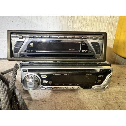 71 - 2 JVC CAR STEREOS(A/F)