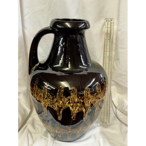 197 - LARGE WEST GERMAN JUG VASE