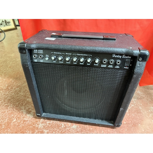 292 - HARLEY BENSON GUITAR AMP (GWO)