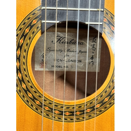 293 - CASED KIMBARA (NO27) ACOUSTIC GUITAR