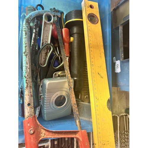 65 - BOX OF TOOLS