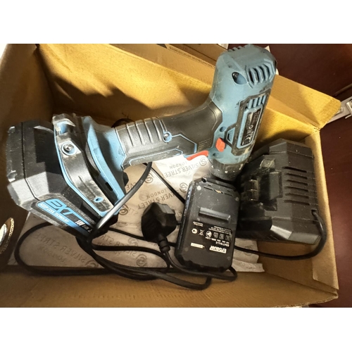 116 - ERBAUER 18v DRILL WITH BATTERIES (GWO)