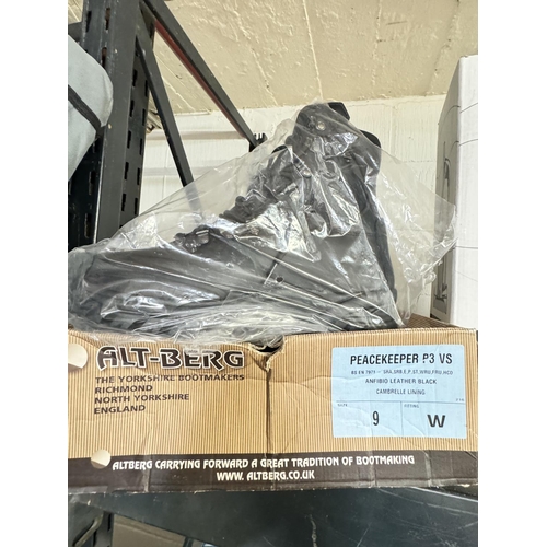 150 - BOXED PAIR OF ALTBERG PEACEKEEPER SAFETY BOOTS (RESERVED AT £40 - NEW)