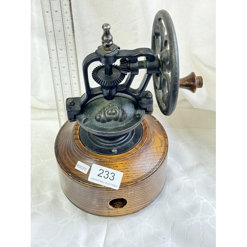 233 - REPRO FRENCH COFFEE GRINDER