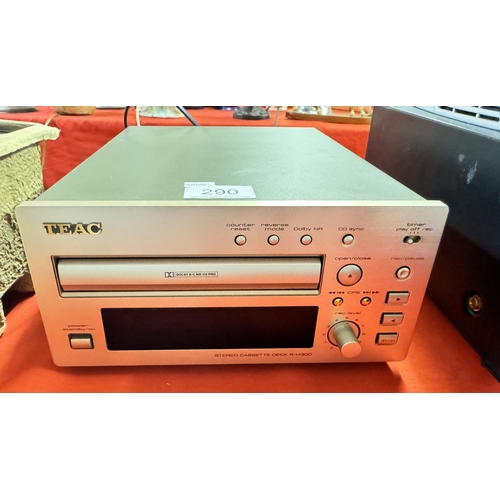 290 - TEAC PD-H300 CD PLAYER (A/F)