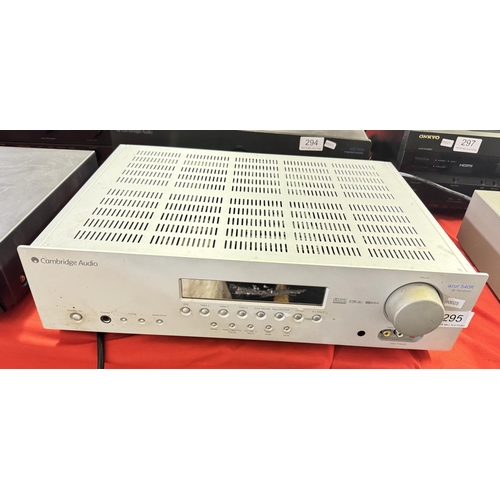 295 - CAMBRIDGE AUDIO AZUR 540R AV RECEIVER (A/F)