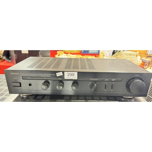 299 - DENON PMA-250111 STEREO AMPLIFIER (A/F)