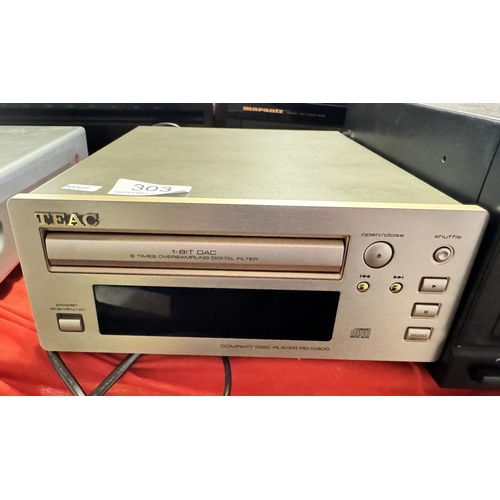 303 - TEAC PD-H300 CD PLAYER (A/F)