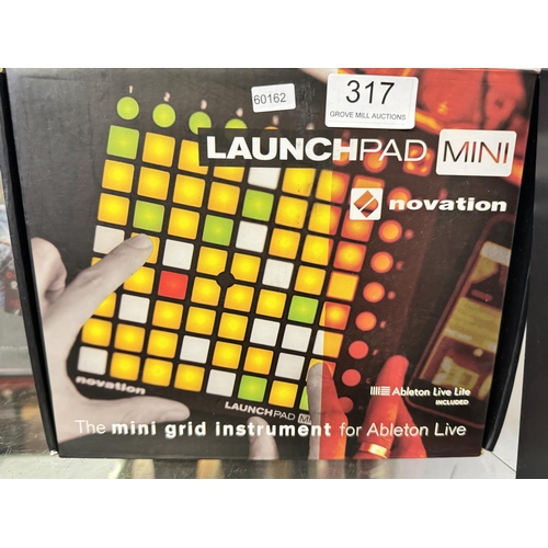 317 - BOXED NOVATION LAUNCH PAD MINI (A/F)