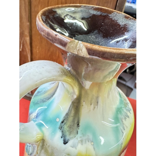 117 - WEST GERMAN POTTERY JUG/EWER(SMALL CHIP ON RIM)