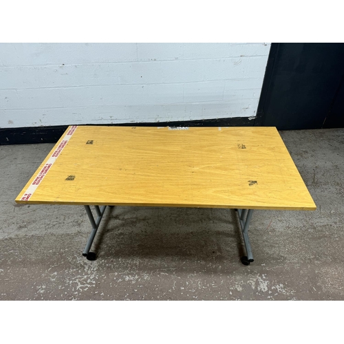 8 - LARGE FOLDING TABLE