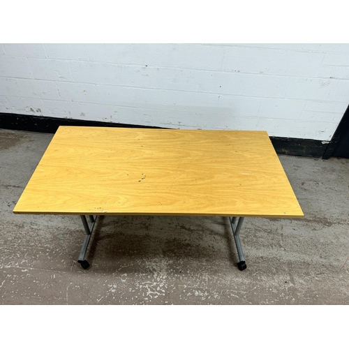 9 - LARGE FOLDING TABLE