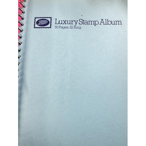 91 - BOOTS LUXURY STAMP ALBUM(EMPTY)