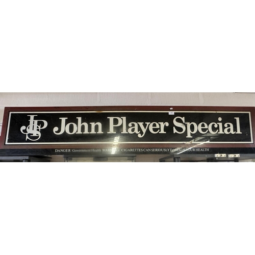 34 - LARGE FRAMED 'JOHN PLAYER'S SPECIAL' SIGN(RESERVED AT £25)
