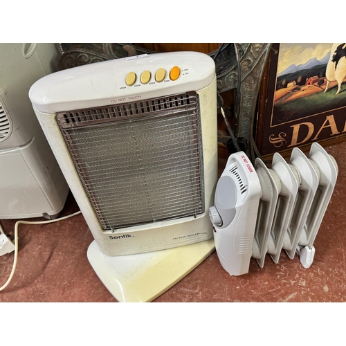 7 - INFRA RED HEATER & A SMALL OIL FILLED HEATER(W/O)