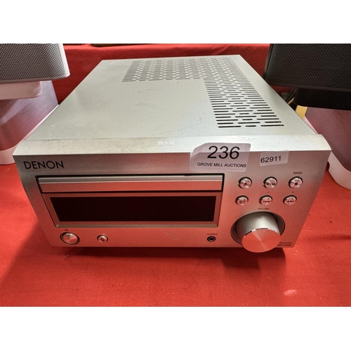 236 - DENON RCD-M41 DAB CD RECEIVER(A/F)