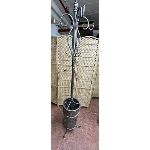 30 - METAL HAT, COAT & UMBRELLA STAND(RESERVED AT £15)