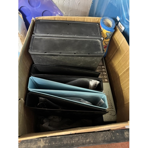 61 - BOX OF ARCH LEVER FILES