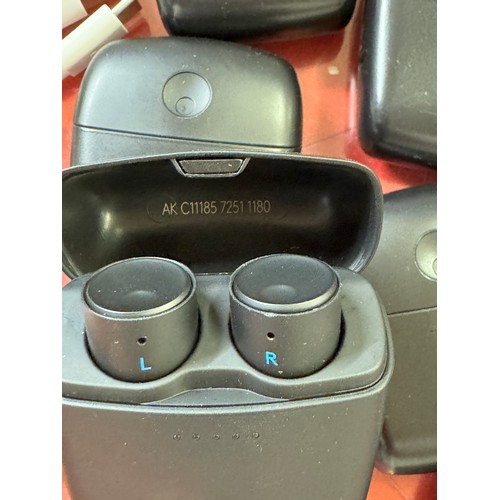 222 - TRAY OF 16 CASED CAMBRIDGE AUDIO EARBUDS(A/F)