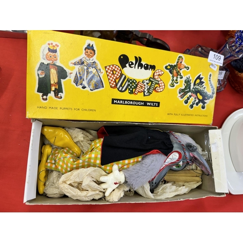 109 - BOXED PELHAM  SL WOLF PUPPET