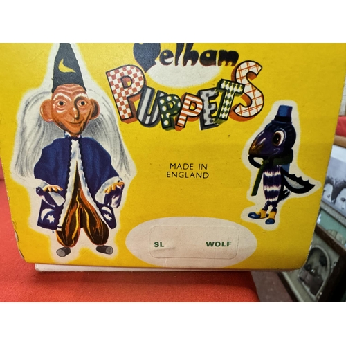 109 - BOXED PELHAM  SL WOLF PUPPET