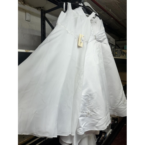 59 - 4 BRIDESMAID/COMMUNION DRESSES
