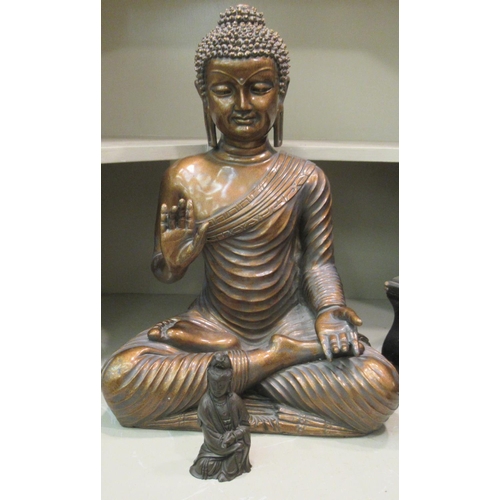 121 - Oriental collectables, viz. an antique box&nbsp; 6