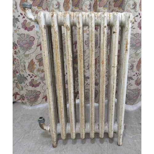 53 - Two early 20thC painted iron, water filled radiators  31