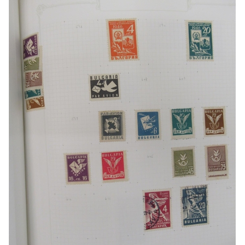 102 - Uncollated postage stamps: to include stockbooks; Greece; South Africa; and Bulgaria