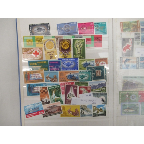 102 - Uncollated postage stamps: to include stockbooks; Greece; South Africa; and Bulgaria