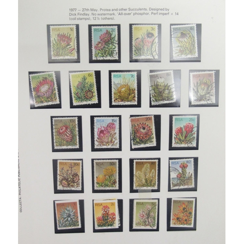 102 - Uncollated postage stamps: to include stockbooks; Greece; South Africa; and Bulgaria