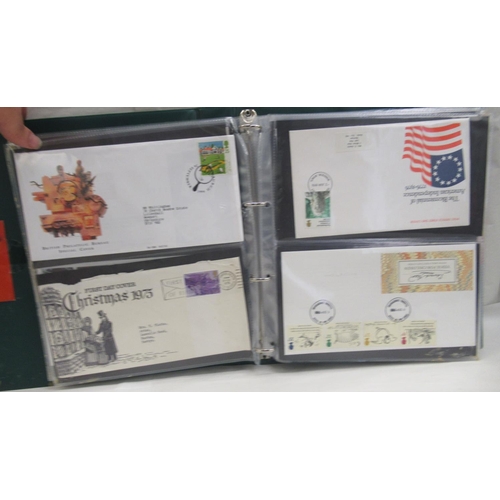 109 - Uncollated postage stamps: to include First Day covers, commemorating historic events 