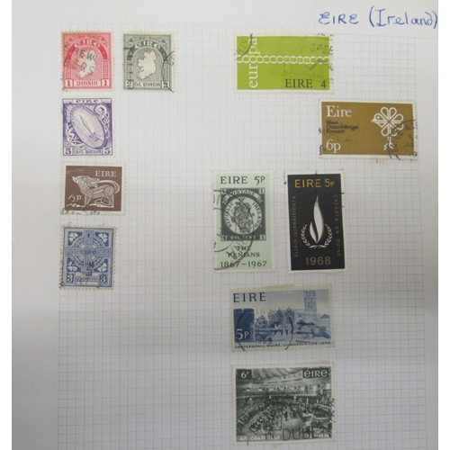 114 - Uncollated postage stamps: to include Belgium; Germany 1946-1960; and stockbooks