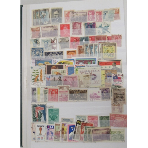 124 - Uncollated postage stamps: to include stockbooks; African Provinces; Sweden; and Israel  mainly used