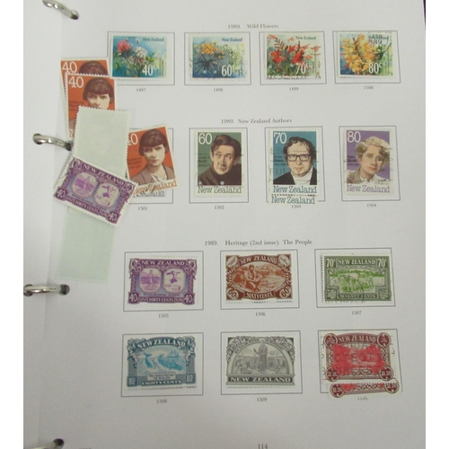 130 - Uncollated postage stamps: to include New Zealand 1873-present day  mounted mint and used