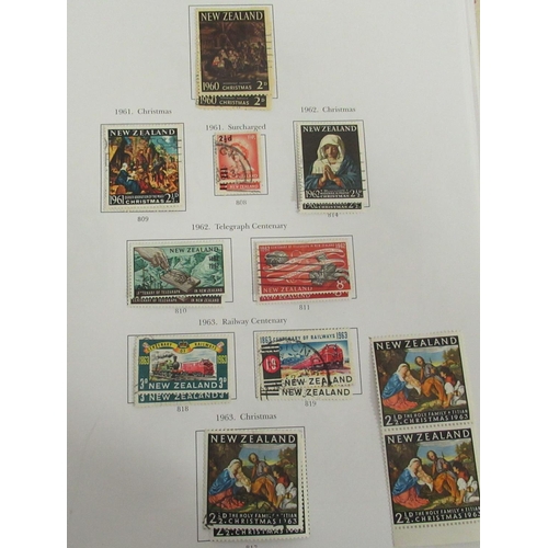 130 - Uncollated postage stamps: to include New Zealand 1873-present day  mounted mint and used