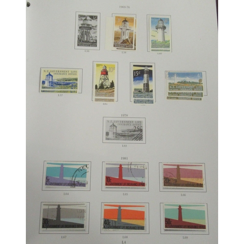 130 - Uncollated postage stamps: to include New Zealand 1873-present day  mounted mint and used