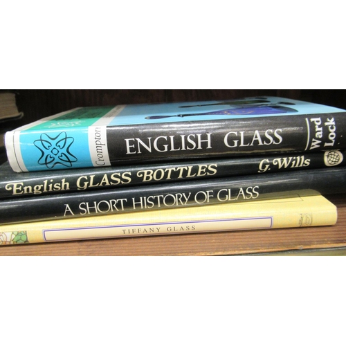 338 - Books: antique glass collecting reference