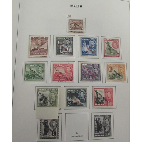 76 - Uncollated postage stamps: to include Malta 1885-present day  mounted mint and used 