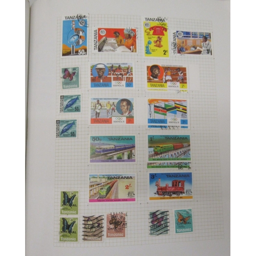 79 - Uncollated postage stamps: to include Kenya; Zambia; Sweden; and Tanzania  mainly used