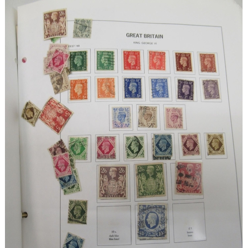 80 - Uncollated postage stamps: to include British; and Commonwealth George VI and Edward VIII  mainly us... 