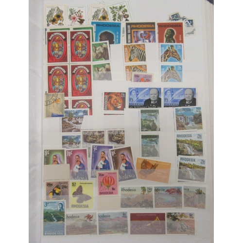 97 - Uncollated postage stamps: to include Kuwait; stockbooks; British; and Indian issues