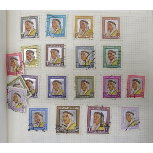 97 - Uncollated postage stamps: to include Kuwait; stockbooks; British; and Indian issues