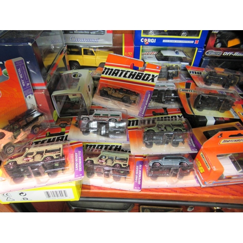 154 - Diecast model vehicles: to include a Corgi Land Rover  boxed 