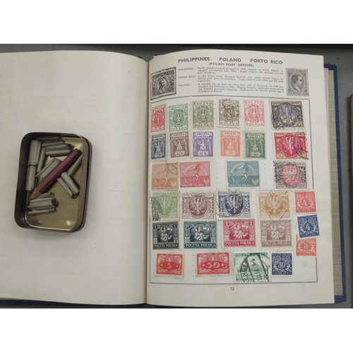 194 - Uncollated postage stamps: to include British, Asian and Commonwealth issues; and a penny black ... 