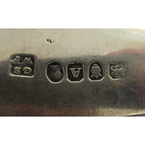 215 - A George III silver Old English pattern basting spoon  George Smith III and William Fearn ... 