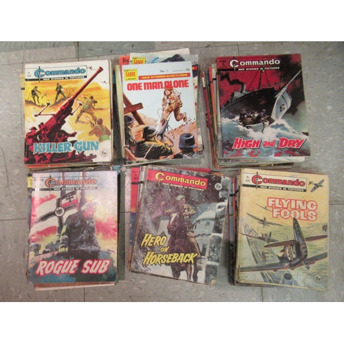 272 - Mainly 1970s Commando and similar comics