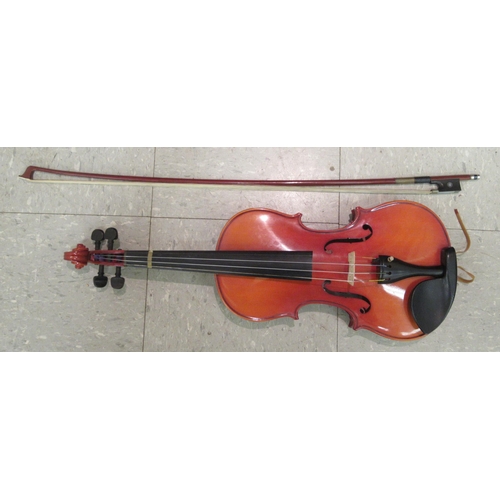 70 - A Maurice Debourde violin, circa 1995, with a 14.5