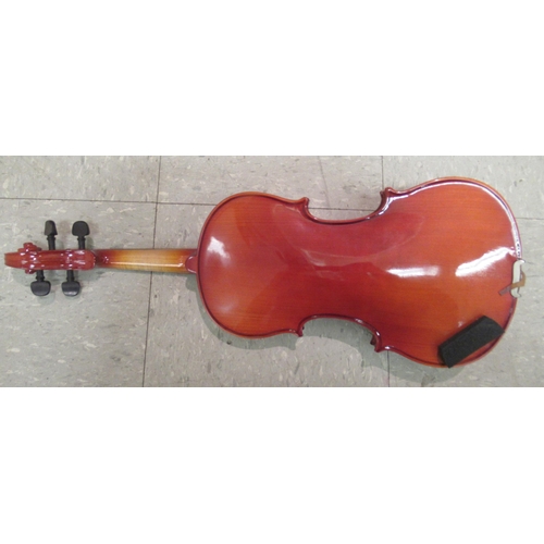 70 - A Maurice Debourde violin, circa 1995, with a 14.5